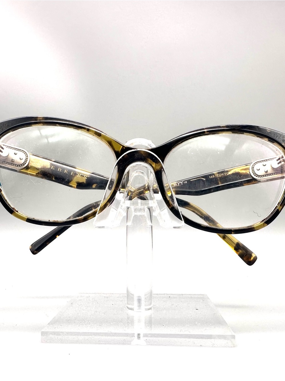 Erkers 1879 Blair Tokyo Tortoise Cat Eye Eyeglasses Frames 55-19-145 Women
